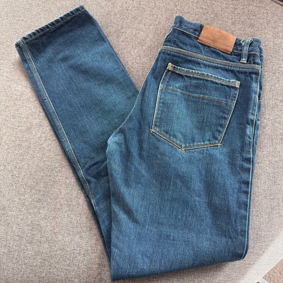 Raleigh Denim Jones Men’s Raw Selvedge Jeans Nihon Size 32 - Picture 4 of 10